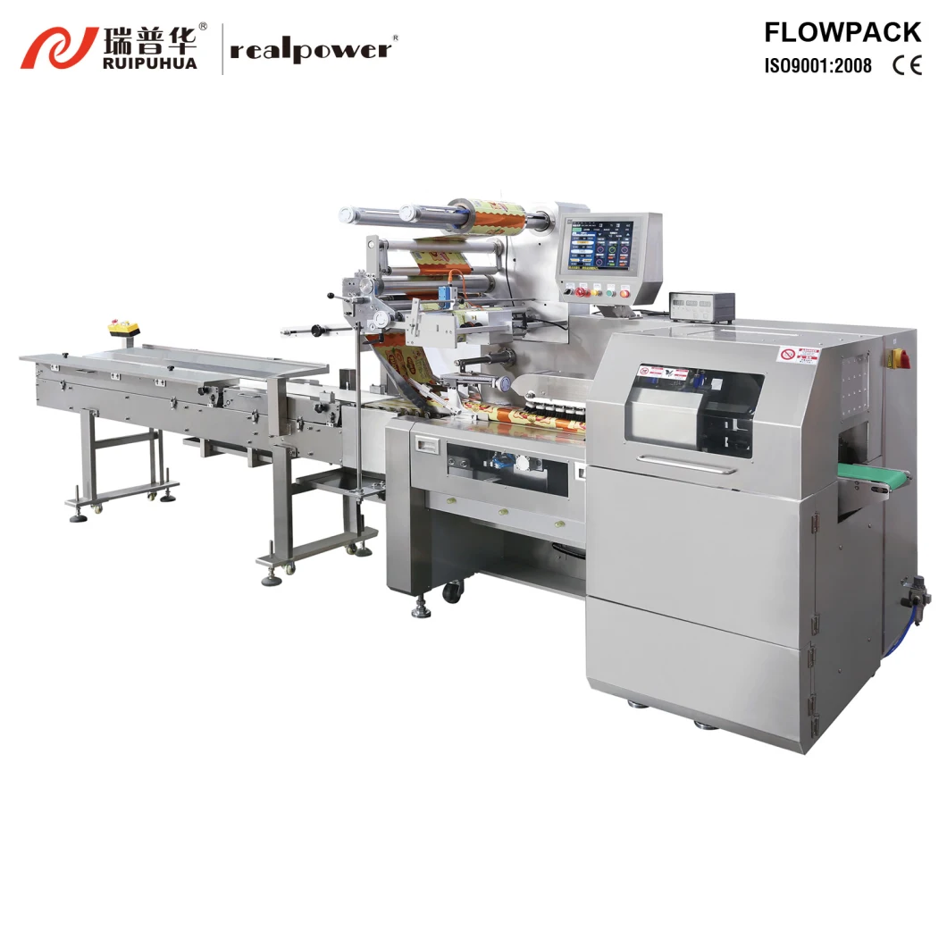 China Box Motion Packing Flow Wrapping Horizontal Packaging Equipment for Frozen Food Philippines