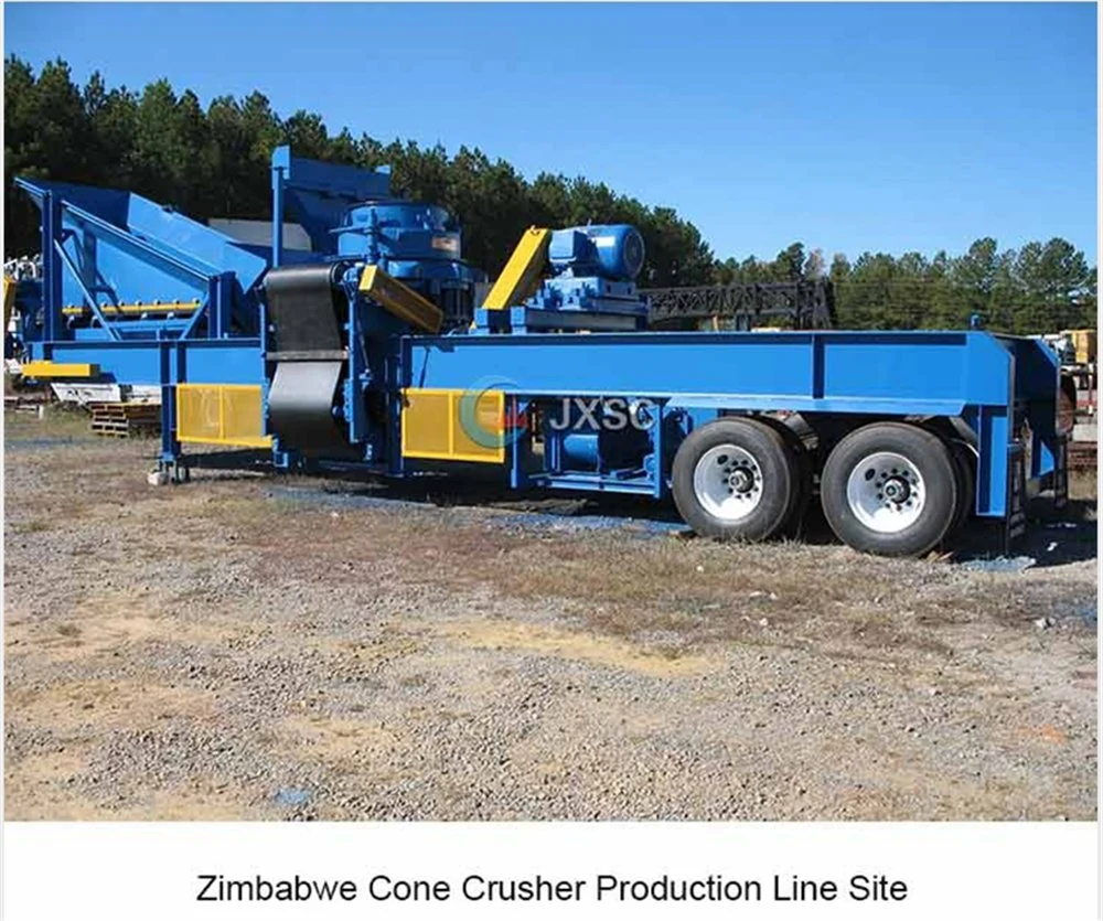 Mobile Jaw Crusher Stone Crushing Machine Construction Use Semi Portable Mobile Crushing Plant