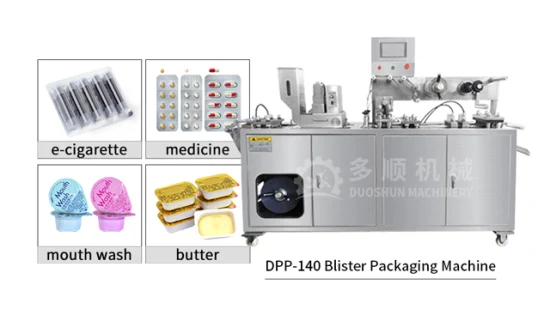 Máquina de embalar cápsulas de comprimidos PVC Alu Alu mel automática