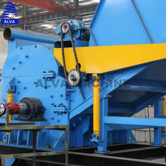 China Alva Machine 2023 novo tipo de motor hidráulico desperdiçado máquina de reciclagem de radiador AC para venda