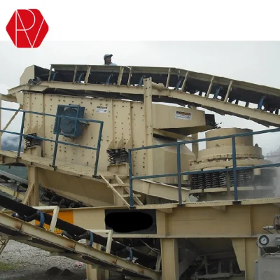 Triturador portátil de pedra basáltica de movimentação fácil planta de máquina de trituração móvel