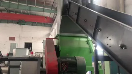 Máquina de triturador de perfil de tubo de plástico PVC HDPE Garrafa/Mangueira de caroço Madeira/Película/Saco grande Eixo único Triturador Moedor/Moedor/Triturador/Máquina de reciclagem